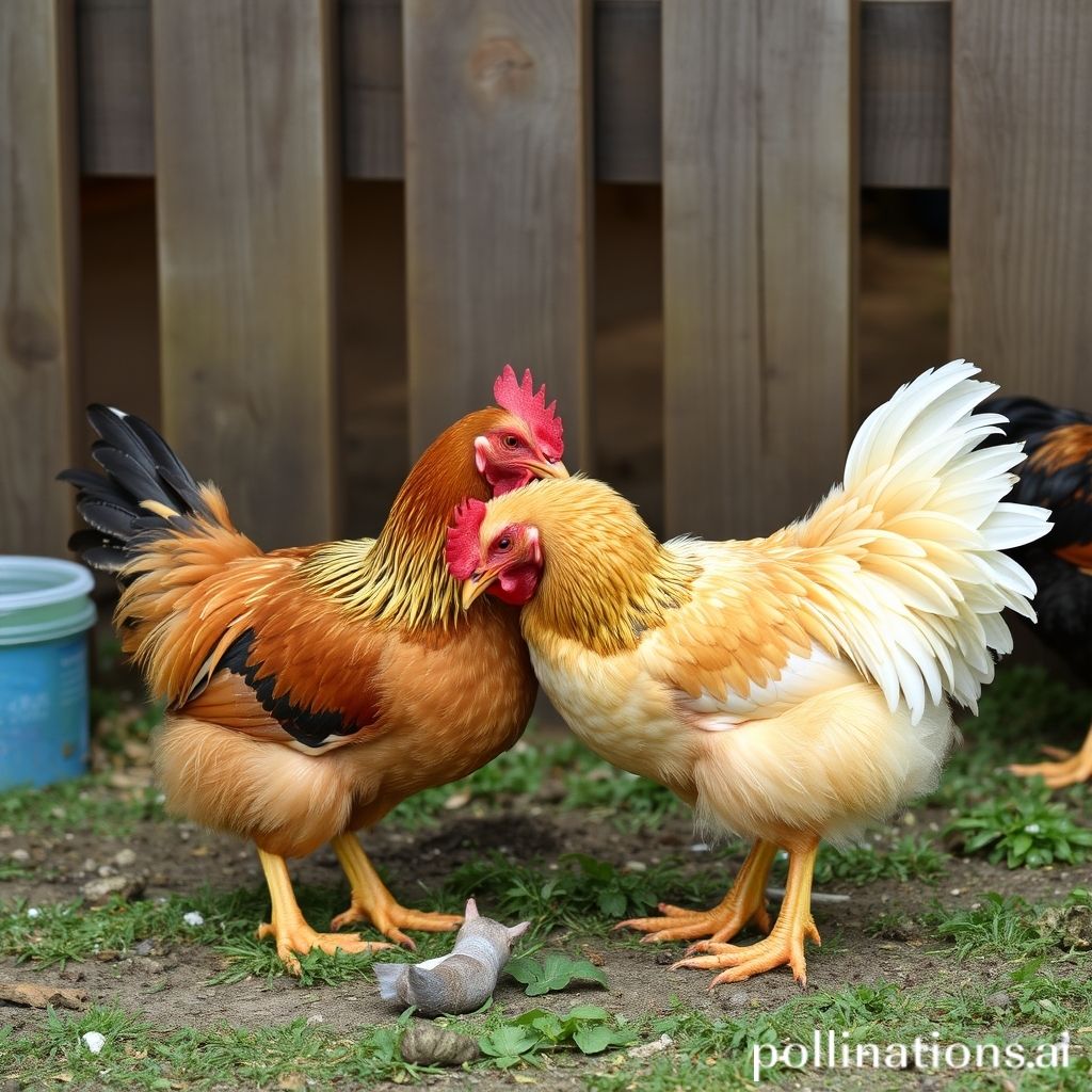 How Do Chickens Clean Themselves?